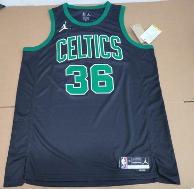 Maillot de Basket #36 Smart Celtics 22-23 statement Noir